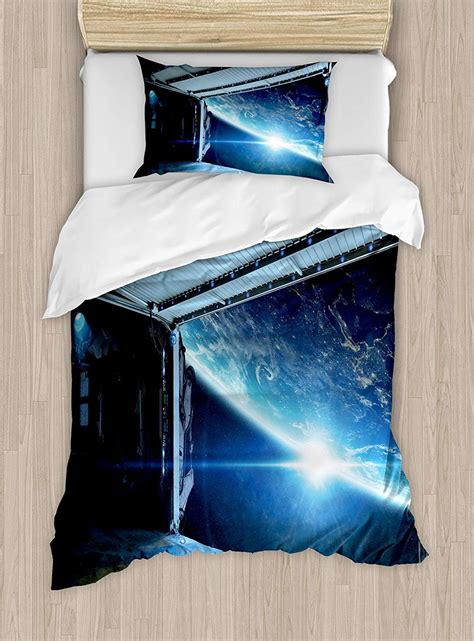 Full Duvet Cover Set for Boys,Outer Space Duvet Cover Set,Interstellar ...