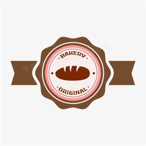 面包店标签logo设计PNG图片素材下载_设计PNG_熊猫办公
