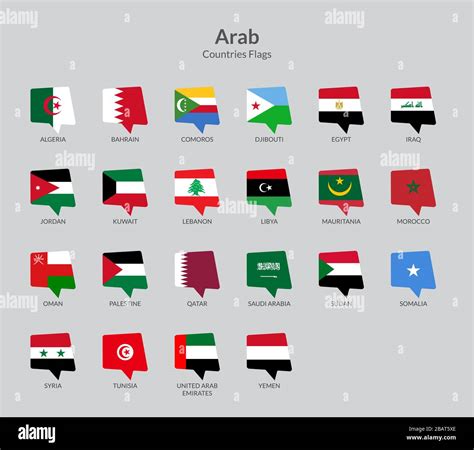Arab countries flags hi-res stock photography and images - Alamy