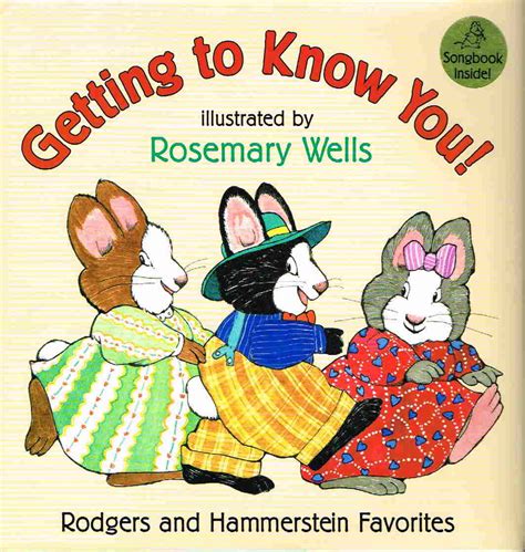 Wells Rosemary | Picture book, Illustration, Getting to know you
