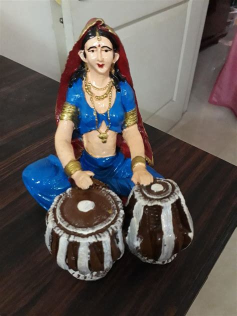 Buy KAVYA HOME DECOR Rajasthani showpiece Figurines | Rajasthani ...