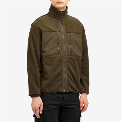 Belstaff Men's Welder Full Zip Sweatshirt in Brown Belstaff