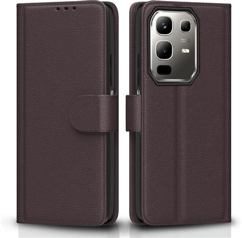 Pikkme Flip Cover for Infinix Note 50x 5G Leather Finish | Inside TPU ...