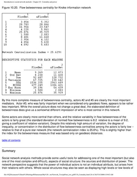Social Network Analysis - Introduction to social network methods ...