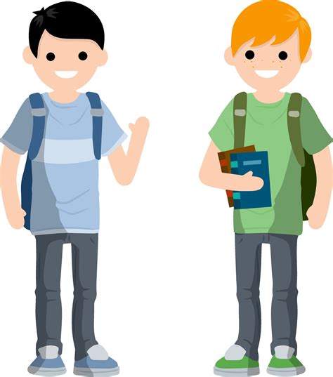 Discuss Two Students Cartoon 的图像结果