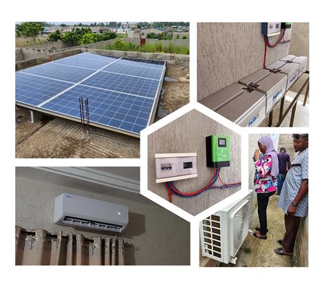 FadSol Air Conditioner 9000btu Solar Powered Air Conditioner AC DC ...