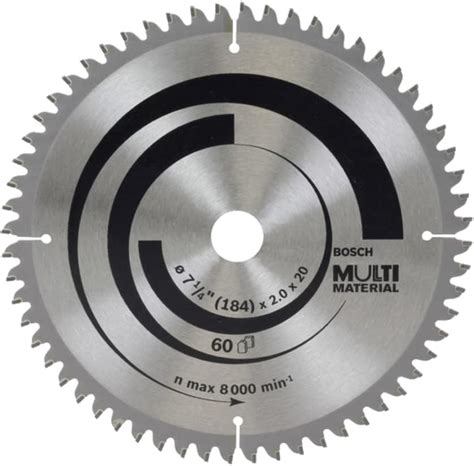 Bosch Professional Circular Saw Blade For Wood, 7" / 180mm, 40 Teeth ...