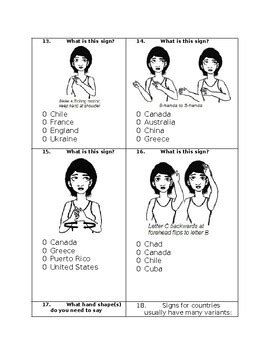 Image result for Country ASL