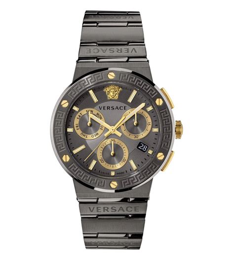 VEZ900521 | VERSACE Greca Logo Chronograph Watch for Men – Sai ...