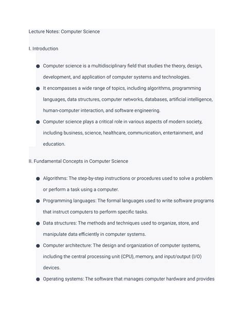 Image result for University Computer Science Lecture