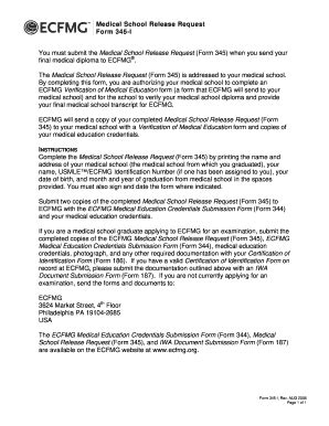 2006-2026 ECFMG Form 345 - Blank Fillable Template | Fill Out, Print ...