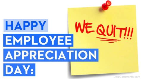 Happy Employee Appreciation Day ! - DesiComments.com