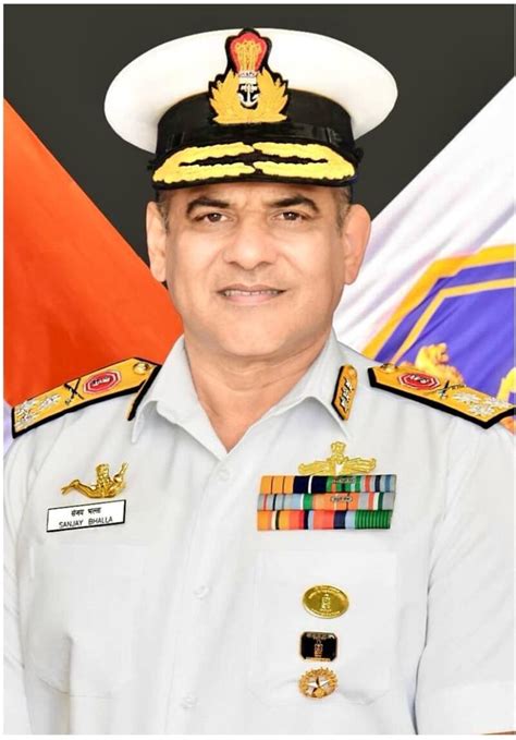 Vice Admiral Sanjay Bhalla assumes charge as the chief of personnel of ...