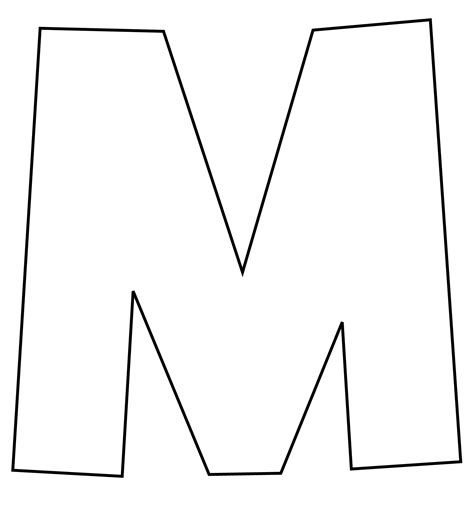 Block Letter Stencils E - 10 Free PDF Printables | Printablee