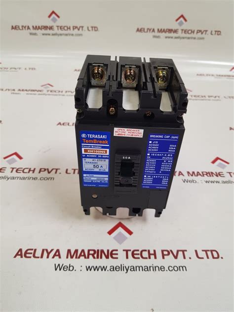 Terasaki xh100ns tembreak circuit breaker 50a – Aeliya Marine Tech