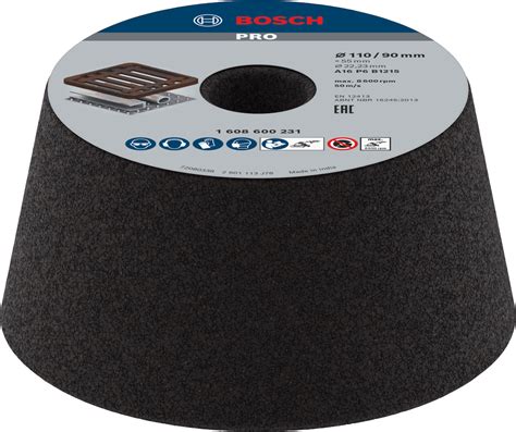 PRO Metal Conical Cup Wheel - Bosch Professional