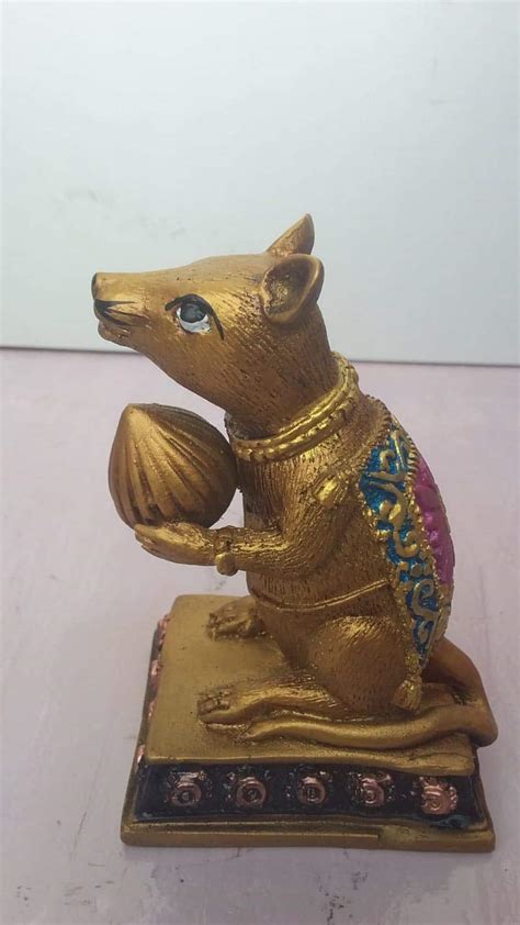 Buy Swastik Handicrafts Ganapati Decoaration Mouse / Undir Mama / Modak ...
