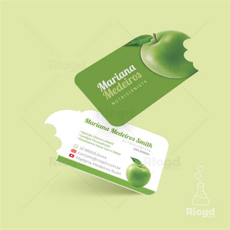 Business Card Design of Drigd Fruit Shop 的图像结果