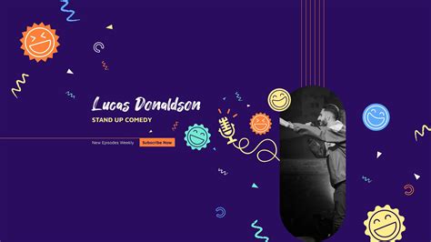 Funny YouTube Banner | Free Banner Template - Piktochart