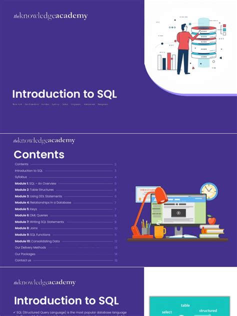 Image result for SQL Course PDF