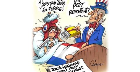 Le dessin de Chaunu : la vente du Doliprane par Sanofi - Toulon.maville.com