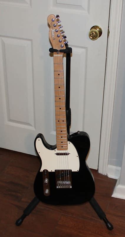 Left Handed Fender Telecaster 2001 - Black | Reverb