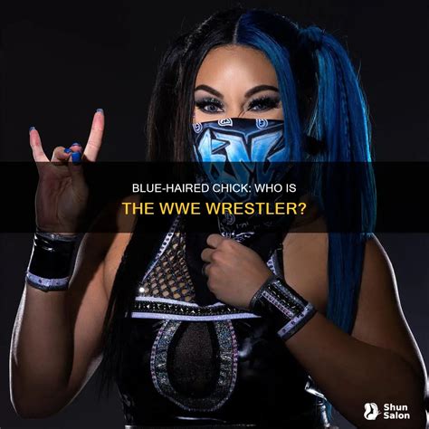 Blue-Haired Chick: Who Is The Wwe Wrestler? | ShunSalon