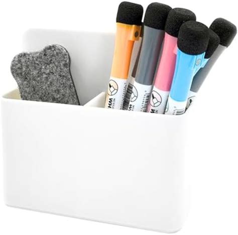 Lifekrafts Magnetic Pen Holder (Grey, Pack of 1) - Pen Pencil Marker ...