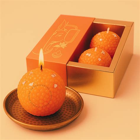 Laddu Candle by Amore – Amore Candles