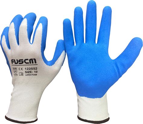 FVSCM Latex foam Safety Work Gloves for India | Ubuy