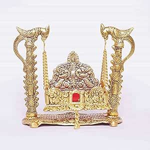 Buy SHRI Kishan Handicraft tota jula with Calf Metal Statue, Showpiece ...