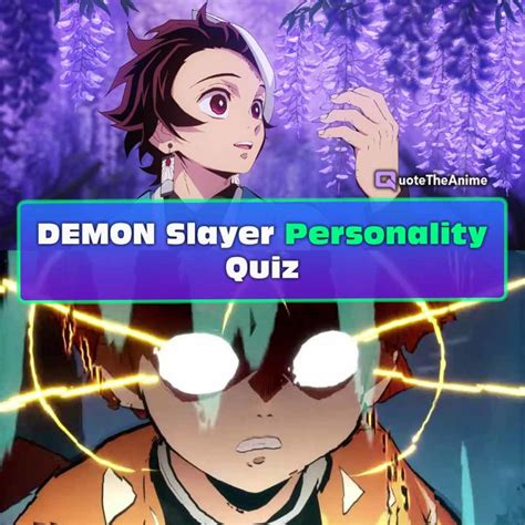 Which Demon Slayer Character Are You Quiz - Printable Word Searches
