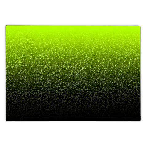 Lime Yellow to Black Gradient HP Victus Laptop Skin