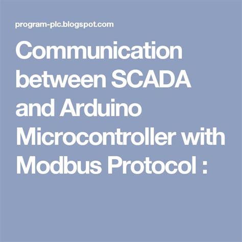 Image result for Arduino Modbus-IDA