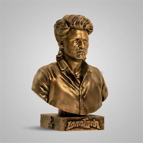 MAAVEERAN Sivakarthikeyan Bust Sculptures | Buy Now | SILAII.COM