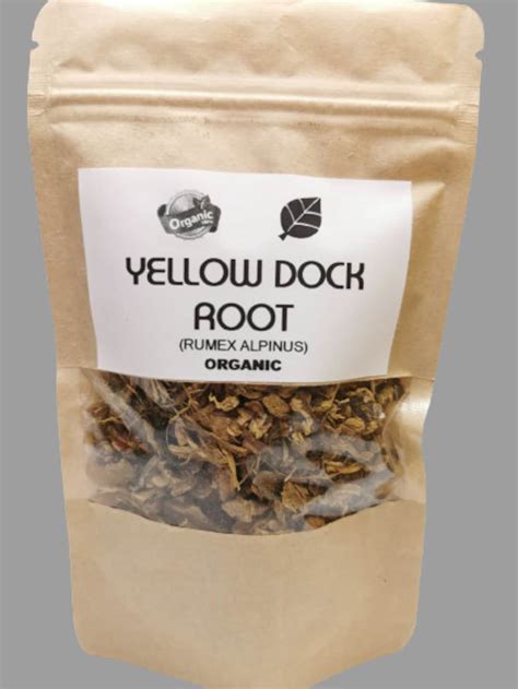 Organic Yellow Dock Root Rumex Alpinus Yellow Dock Root Tea Herbal ...