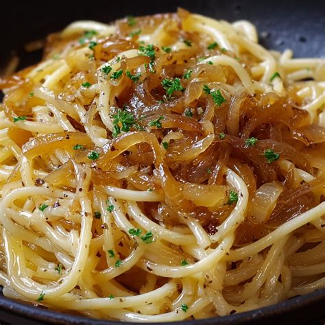 Creamy Caramelized Onion Pasta