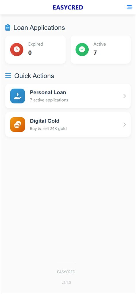 EASYCRED.Consumer/Electronic Loan In 30 Second. We Are A.I Powered ...