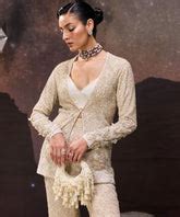 Azmat Maroon Suede Embellished Capsule Bag – House of Kosha