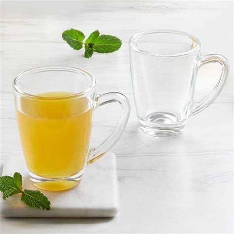 Buy Borosil 195ml 2pc Serene Tea/Coffee Mug Set | Borosilicate Tuff ...