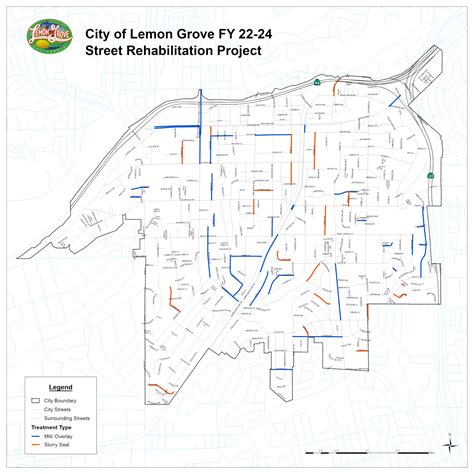Street Rehab Project | Lemon Grove