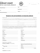 Image result for Process Server Affidavit of Service Form