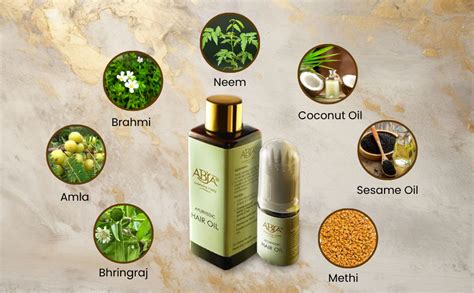 Buy ABJA Ayurvedic Hair Growth Oil 100ml | Anti Hair Fall Herbal Oil ...