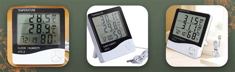 VelVeeta HTC-2 Plastic Digital Indoor Cum Outdoor Thermo-Hygrometer ...