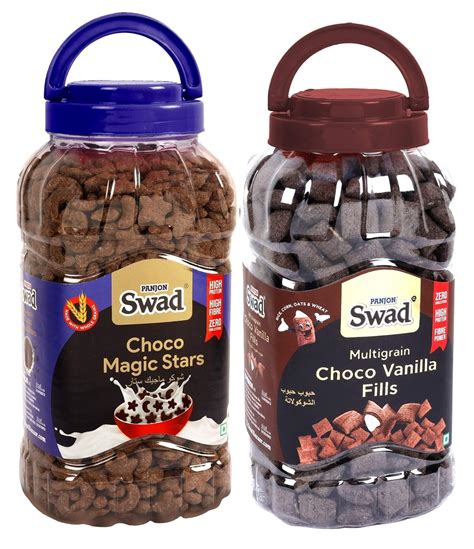 Swad Choco Magic Stars & Choco Vanilla Fills (Multigrain Multigrain ...