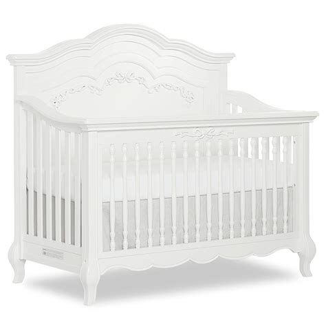 Evolur Aurora 5-in-1 Convertible Crib in Frost, Greenguard Gold ...