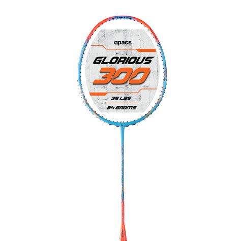 Apacs Glorious 300 - Pro-Grade Badminton Racquets with Full Cover ...
