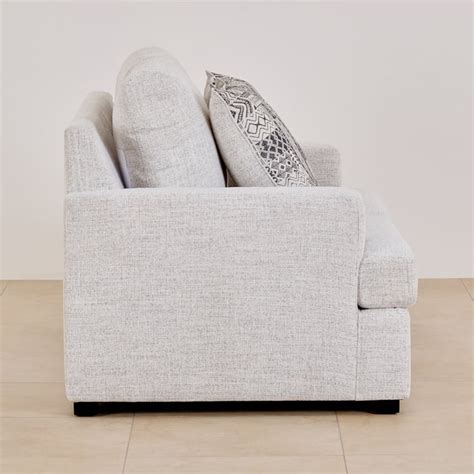 Buy Helios Nicole Fabric 2-Seater Sofa - Beige from Home Centre at just ...