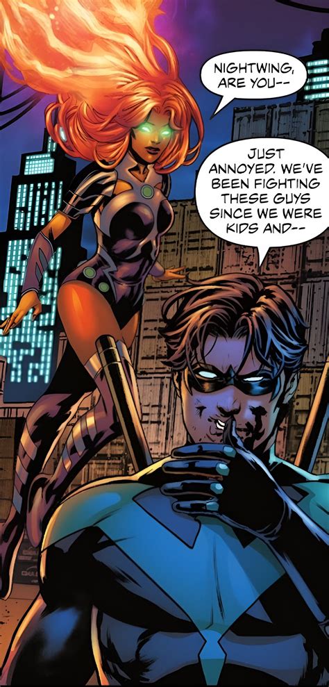Pin by n~ on Quick Saves | Nightwing and starfire, Starfire comics ...