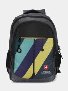 SWISS MILITARY Stylish 25L Laptop Backpack with 15.6 Inch Laptop ...